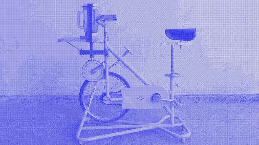 pédalier blender low-tech